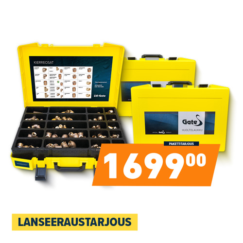 Huoltolaukku paketti